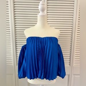 Express Off-the-shoulder Balloon Top